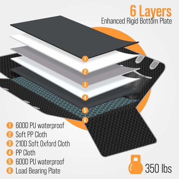 Bobby's Moment Dog Car Seat Cover for Back Seat - Picture 5 of 8